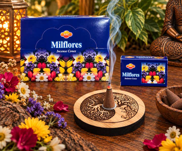 Incienso Conos Milflores Sac